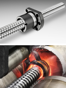 Thomson rolled ball screws with P3 accuracy for precision applications 