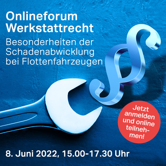 Seminar Onlineforum Werkstattrecht