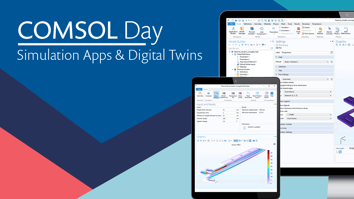 COMSOL Day: Simulation Apps & Digital Twins